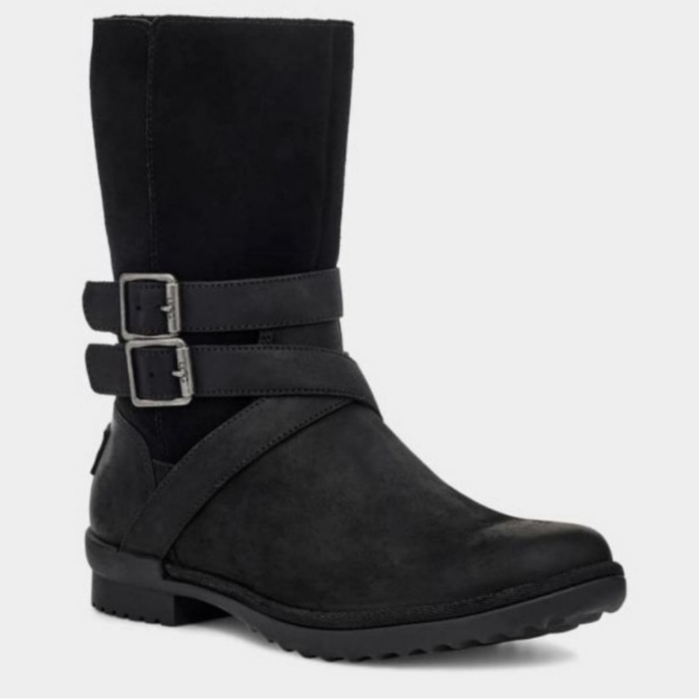 Ugg Lorna Waterproof Boots Suede Leather Size 6